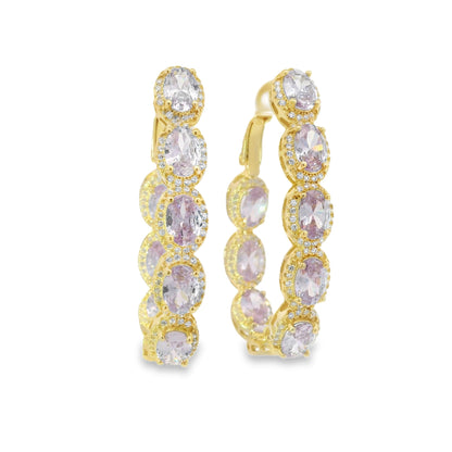 Chunky Oval Hoops - KE192037
