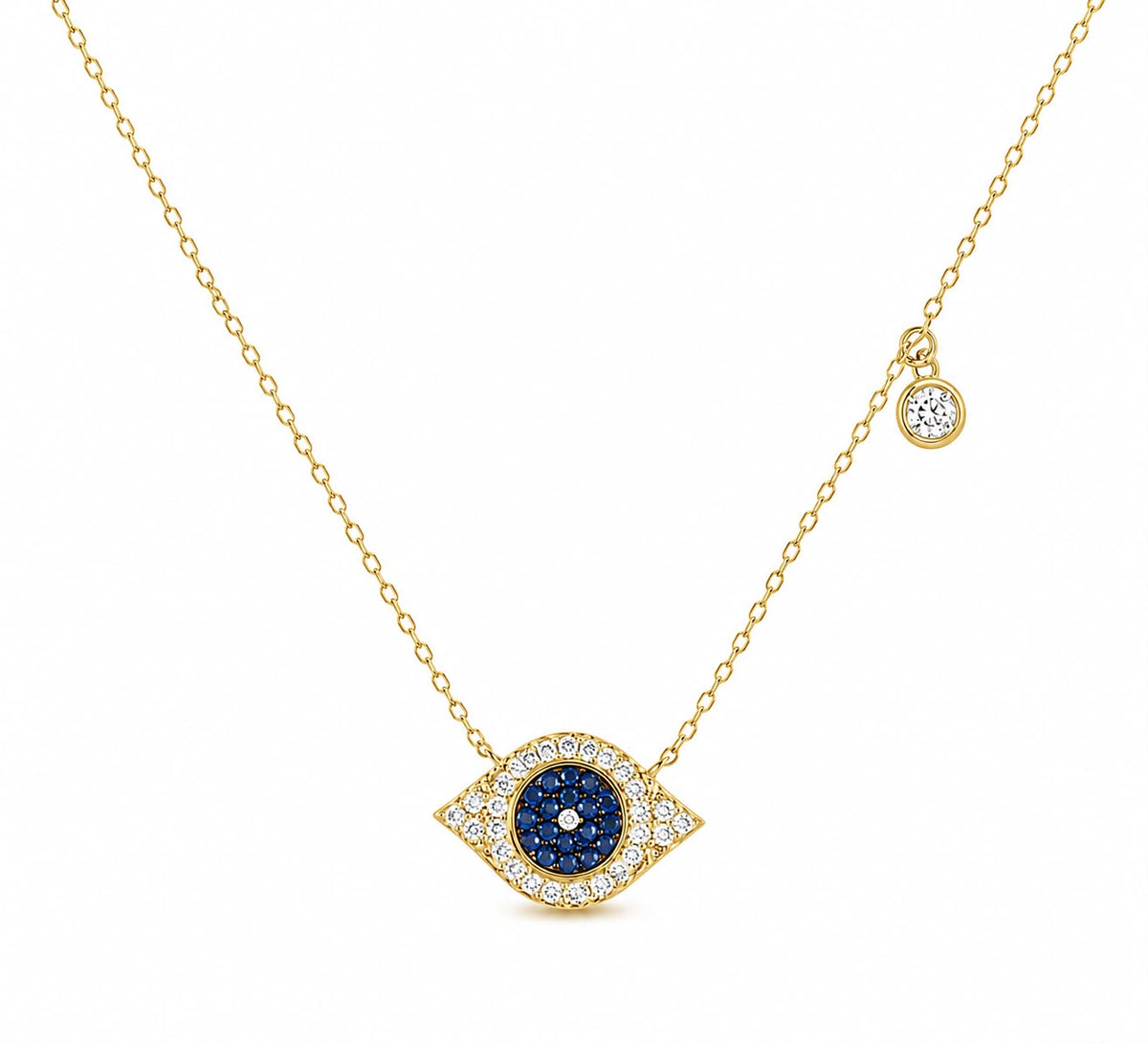 Turkish Eye Nacklace 15+3" - PGN22097