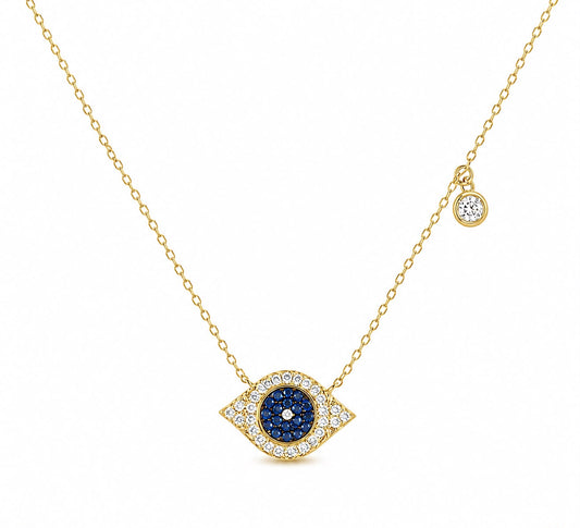 Turkish Eye Nacklace 15+3" - PGN22097
