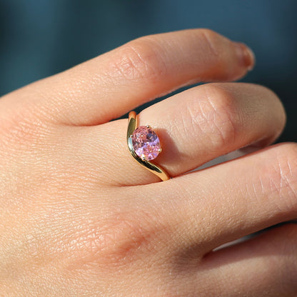 Oval Modern Ring - KR661015