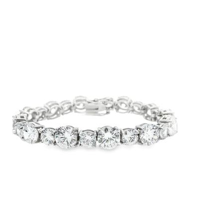 2 size Brilliant Stone Bracelet - KB33031B