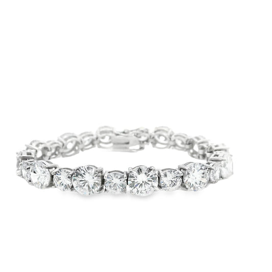 2 size Brilliant Stone Bracelet - KB33031B
