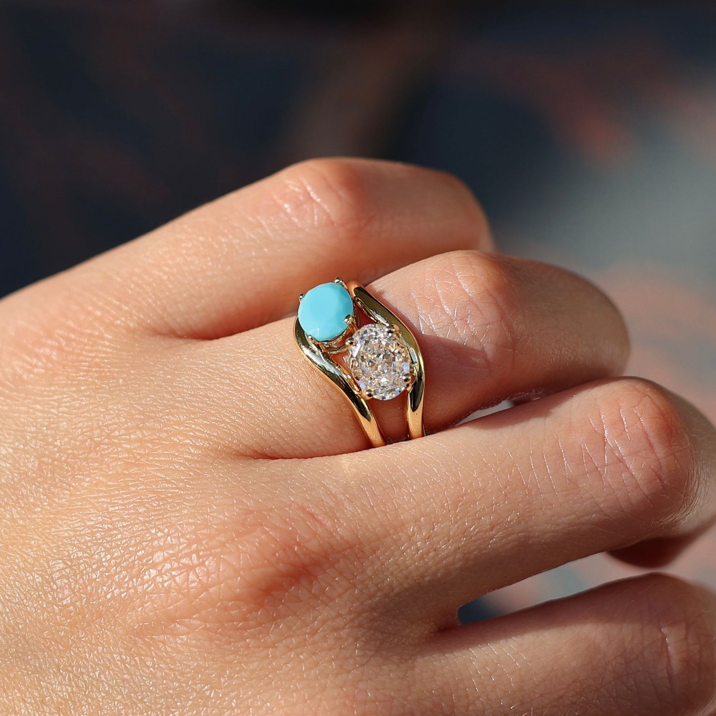 Oval Modern Ring - KR661015