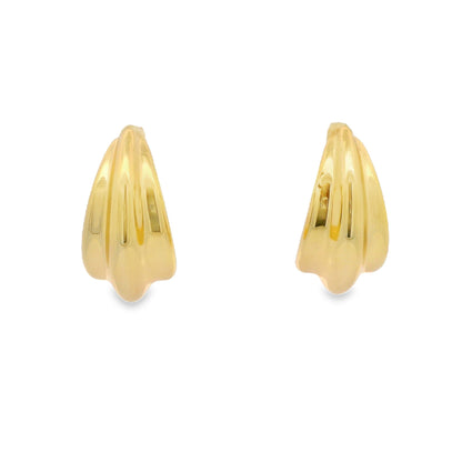 Triple Look Italian Hoop - AE13835