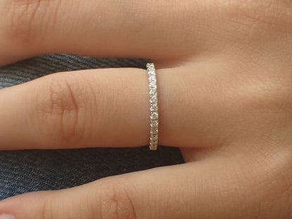 1.5MM Micro Eternity Band Ring - KR66930