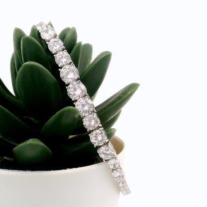 Graduate CZ Tennis Bracelet 7" - KB33128