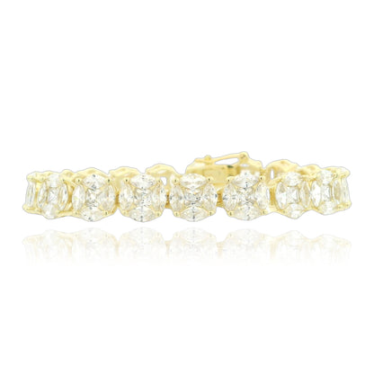 Elegant Marquise Cluster Bracelet - KB33134