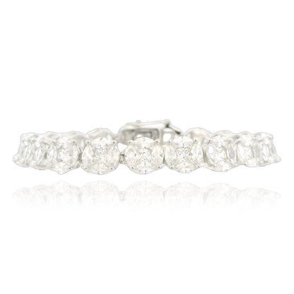 Elegant Marquise Cluster Bracelet - KB33134