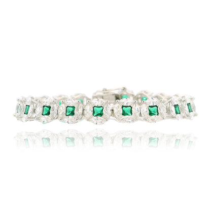 Elegant Marquise Cluster Bracelet - KB33134