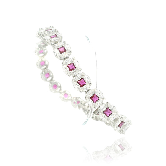 Elegant Marquise Cluster Bracelet - KB33134