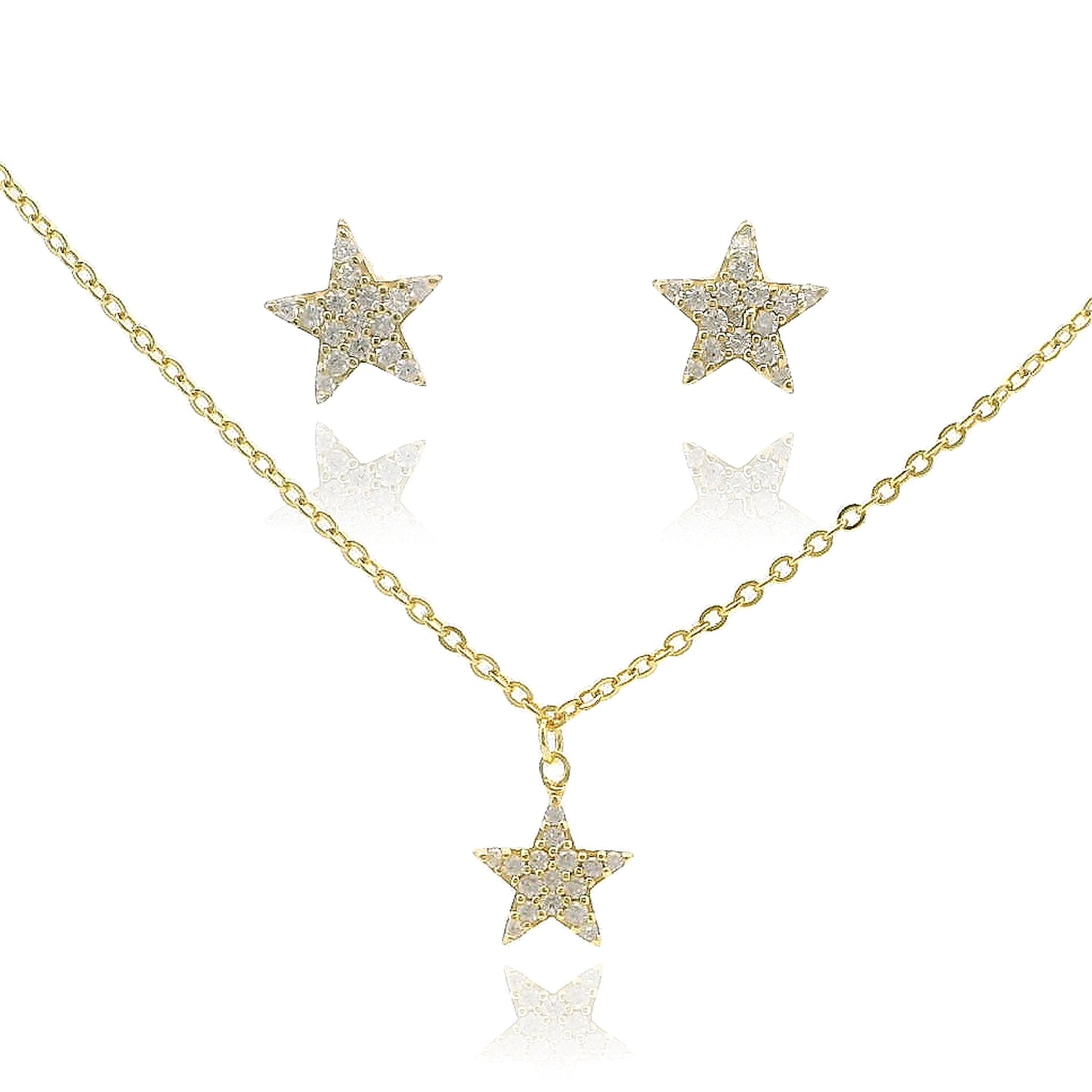 Mini Star 15+3" Necklace - PGN22296