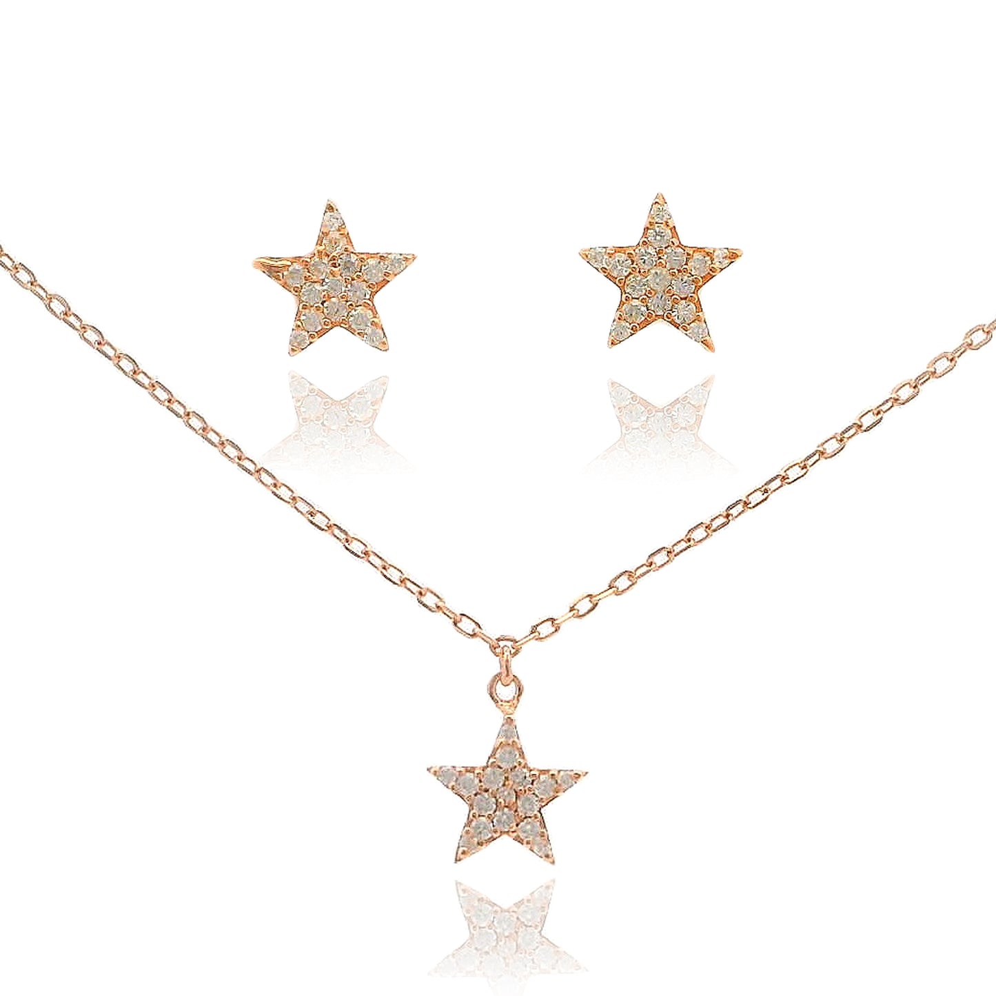 Mini Star 15+3" Necklace - PGN22296