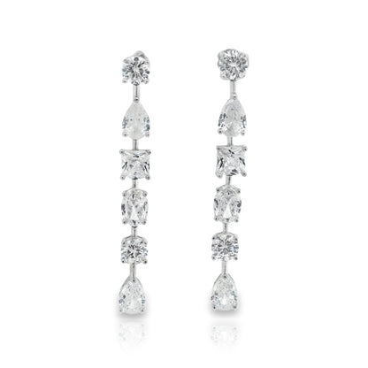 Multi Shape Drop Earring - KE192064