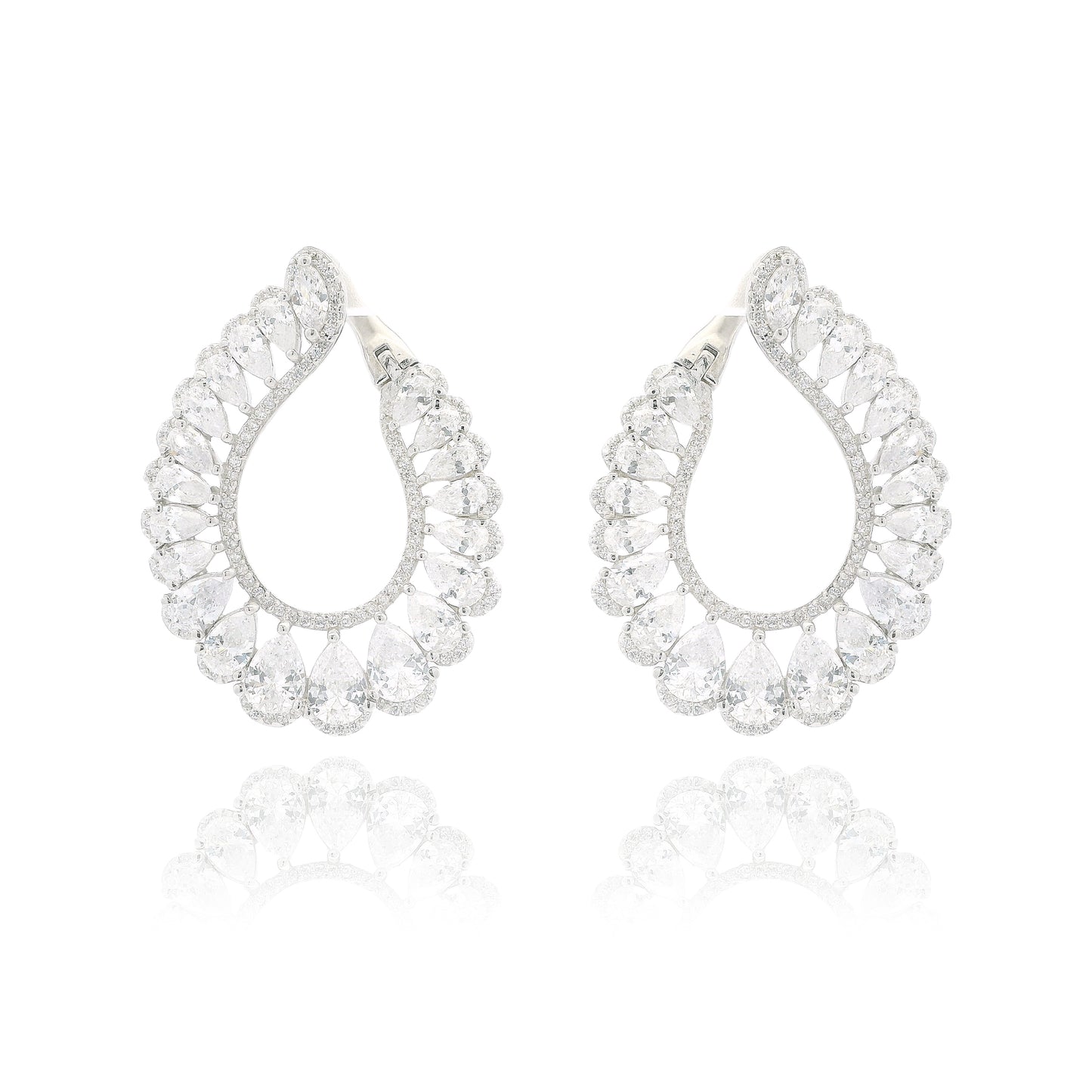 Tear Drop Gala Large Earring - KE192067