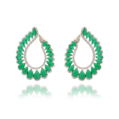 Tear Drop Gala Large Earring - KE192067