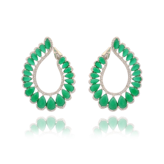 Tear Drop Gala Large Earring - KE192067