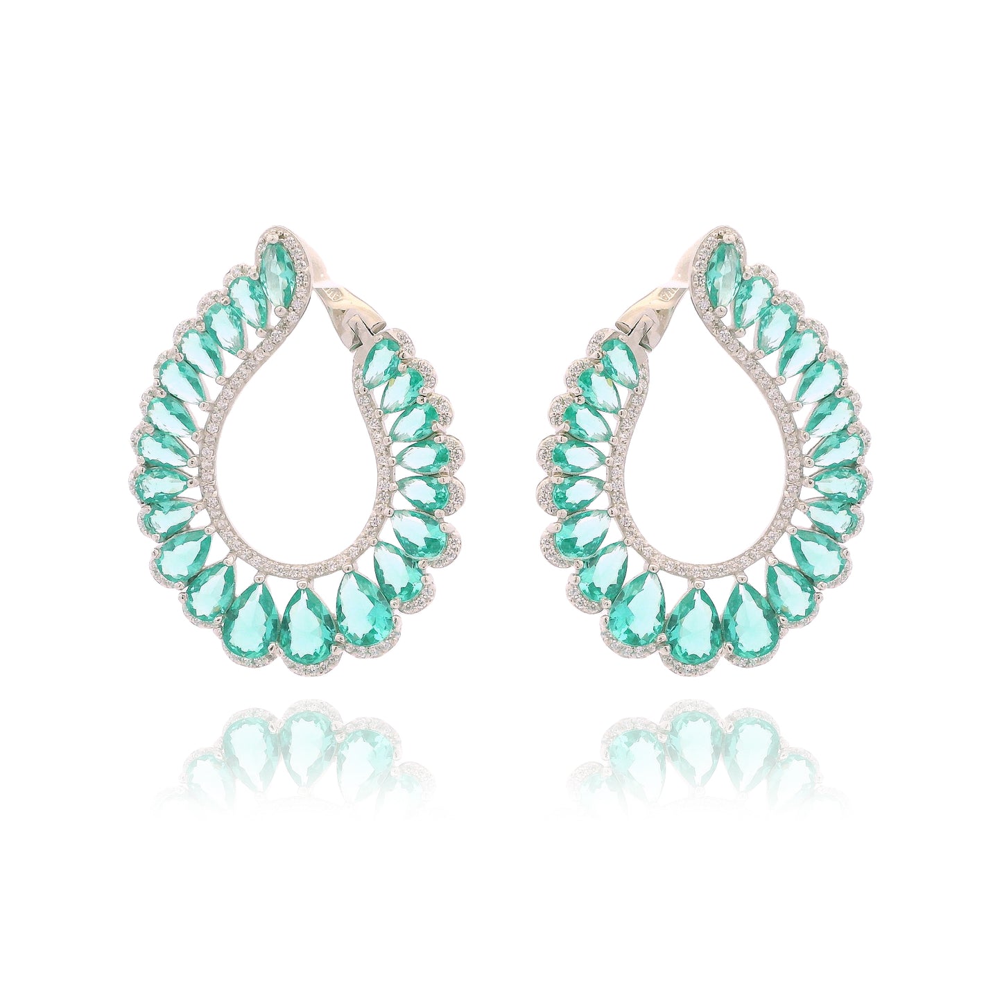 Tear Drop Gala Large Earring - KE192067