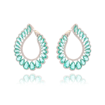 Tear Drop Gala Large Earring - KE192067
