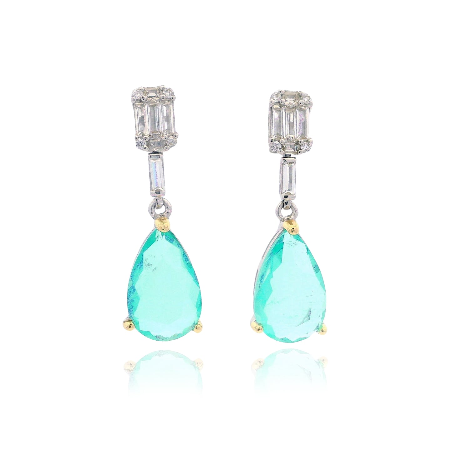 Pear shaped drop Earrings - KE192110