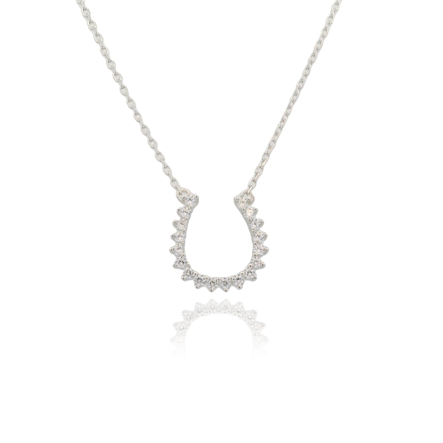 Lucky Horseshoe 15+3" Necklace - PGN22174A