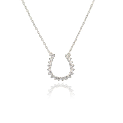 Lucky Horseshoe 15+3" Necklace - PGN22174A