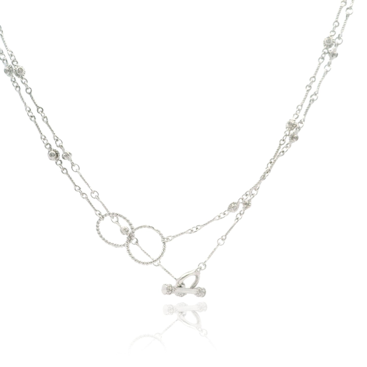 Elegant Long Toggle 36" Necklace - PGN22197
