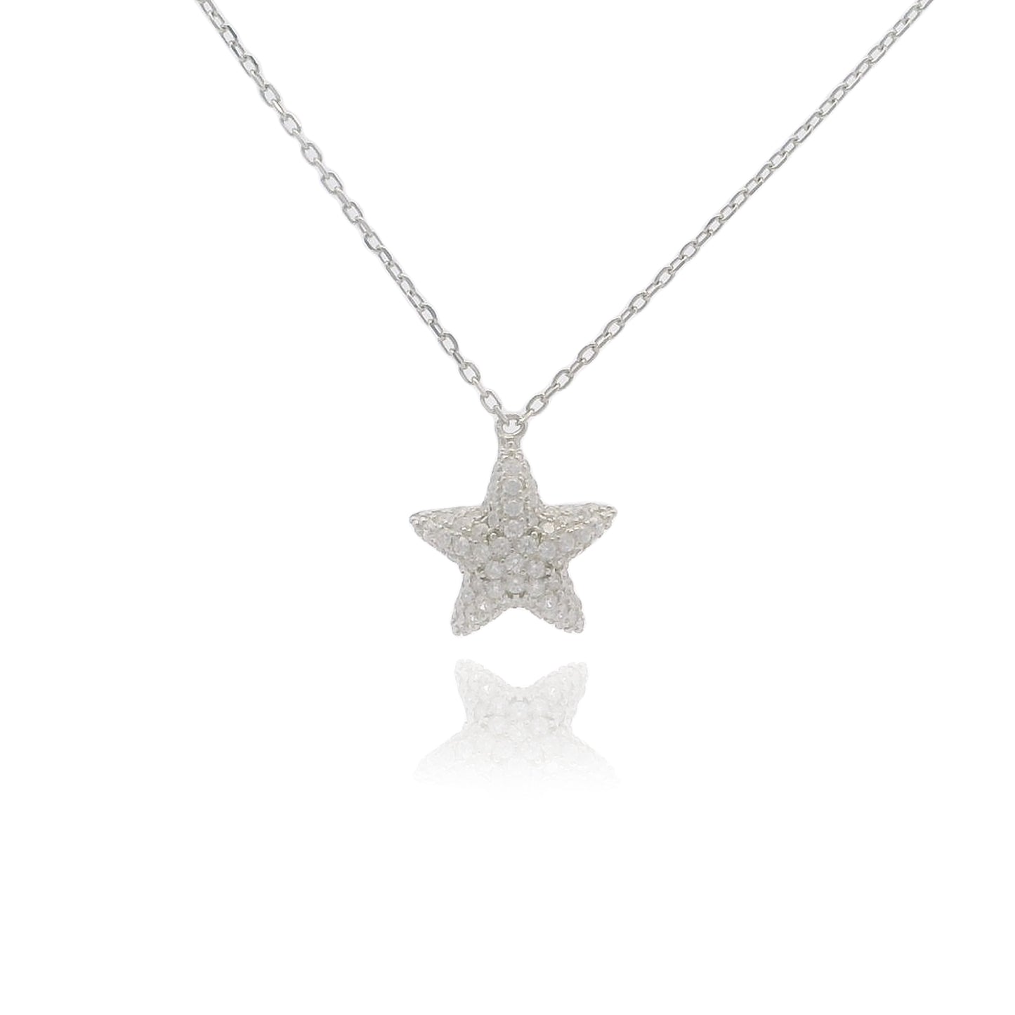 Puffy Star 15+3" Necklace - PGN22229