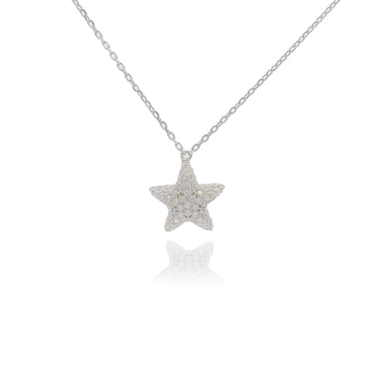 Puffy Star 15+3" Necklace - PGN22229