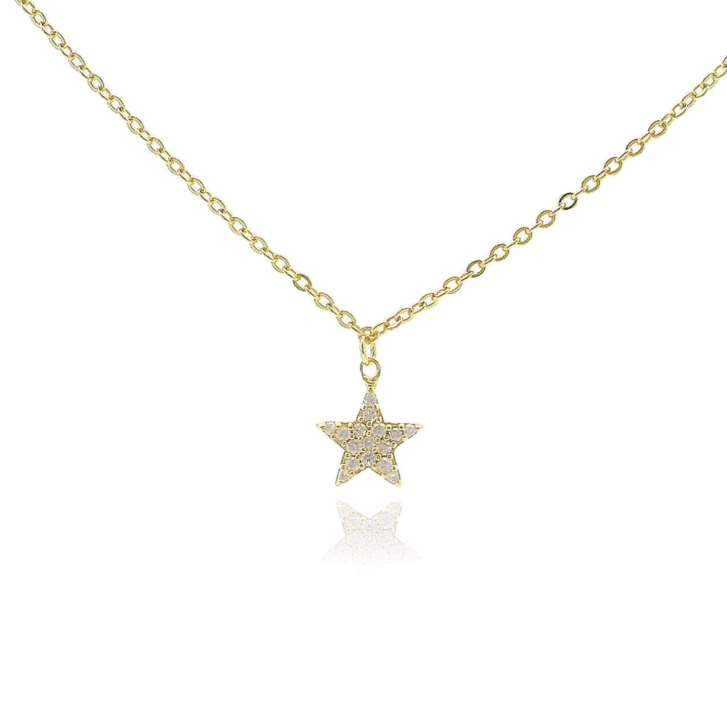 Mini Star 15+3" Necklace - PGN22296