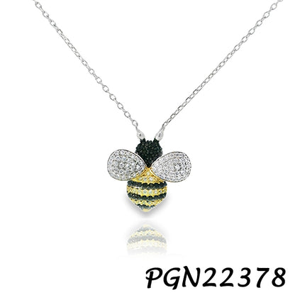 Bumble Bee Necklace - PGN22378
