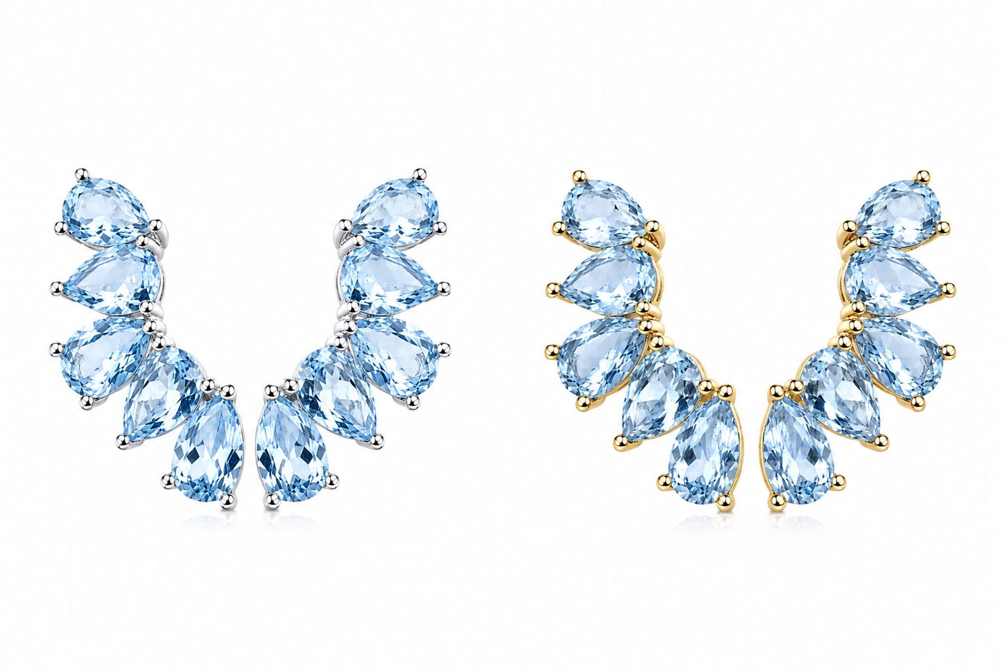 Elegant Tear Drop Crawlers - KE192198