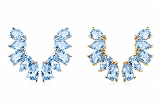 Elegant Tear Drop Crawlers - KE192198
