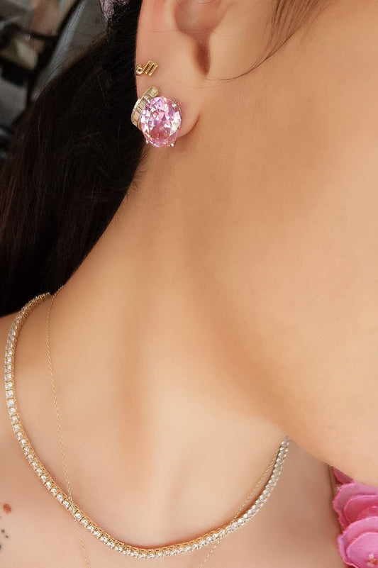 Large Oval Studs - KE19882T
