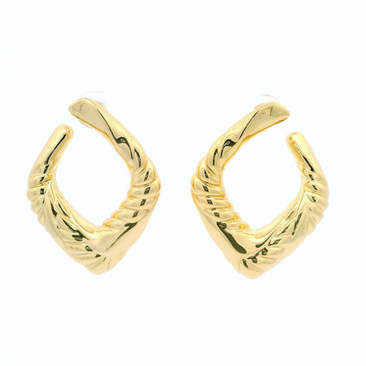 Italian Diamond Hoop Earring - AE12562