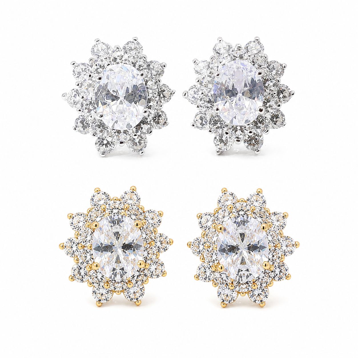 Oval Elegant Studs - KE19614 *PROMO*