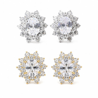 Oval Elegant Studs - KE19614 *PROMO*