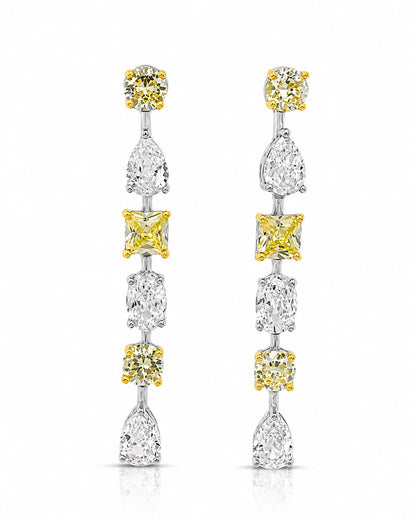 Multi Shape Drop Earring - KE192064