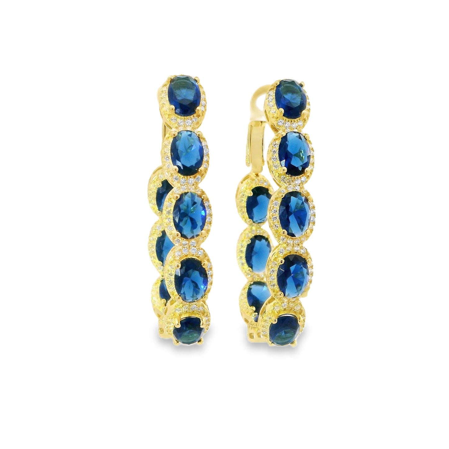 Chunky Oval Hoops - KE192037