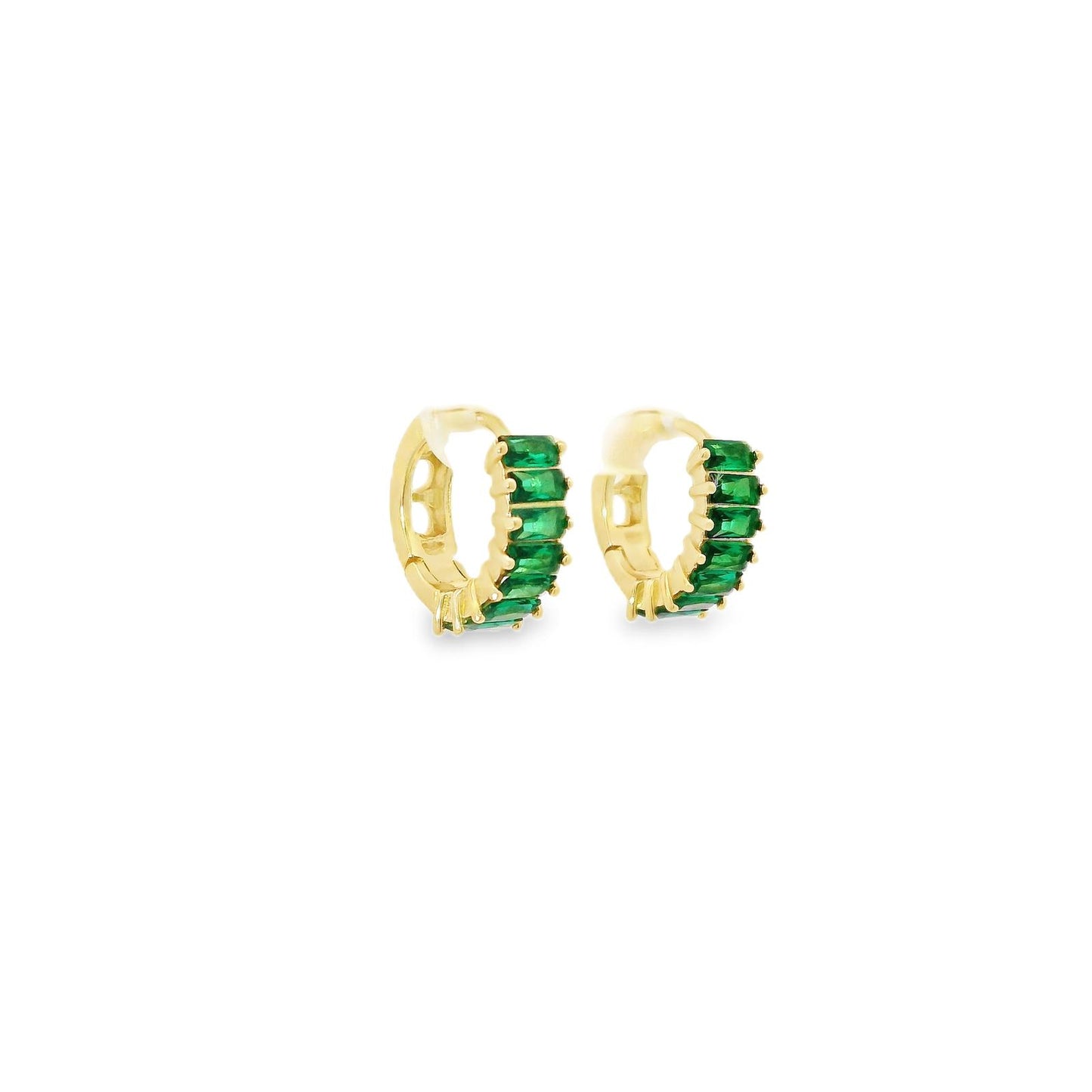 Chunky Baguette Mini Hoop - KE191089