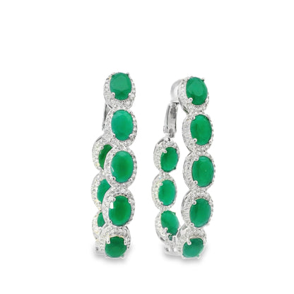 Chunky Oval Hoops - KE192037
