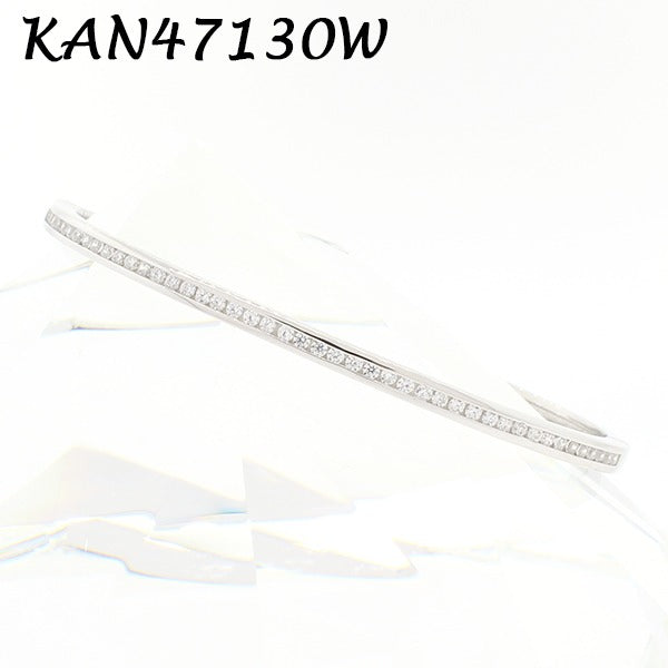 Channel Set 1 Row Bangle - KAN47130