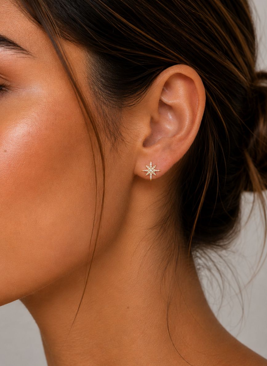 North Star Pave studs - KE19767