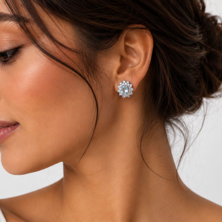 Oval Elegant Studs - KE19614 *PROMO*