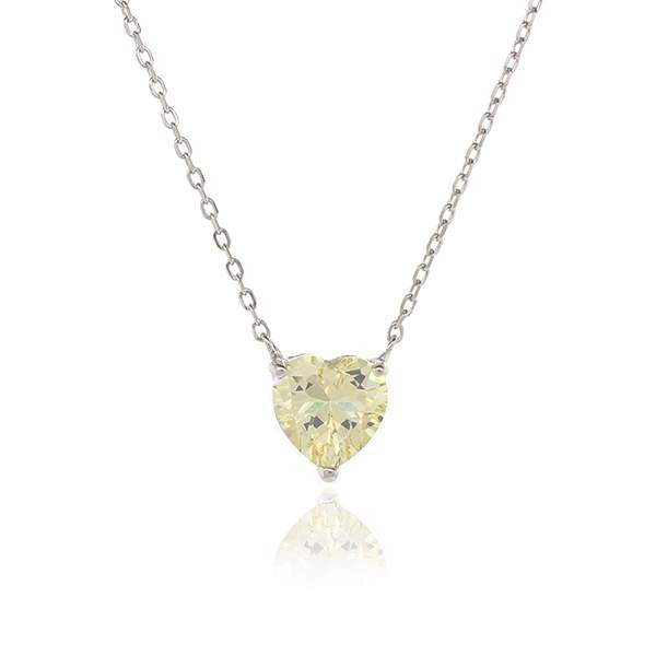 Heart Necklace 15+3" - PGN22196
