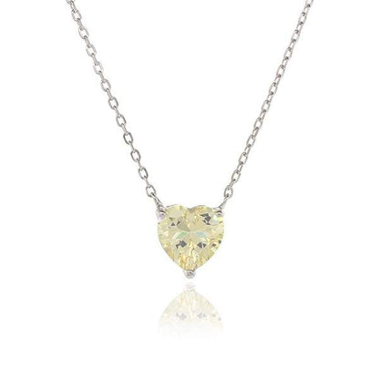 Heart Necklace 15+3" - PGN22196