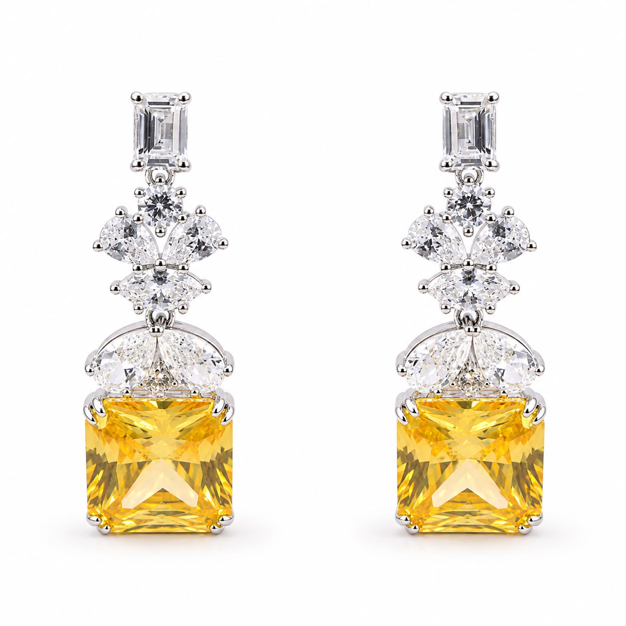 Statement Drop Earrings - KE192010