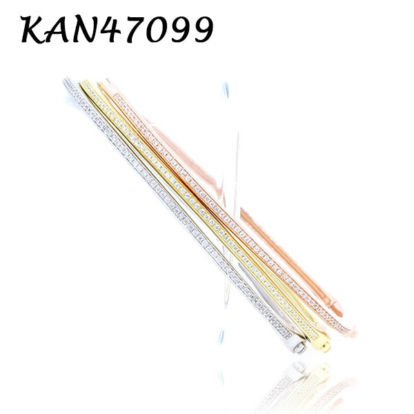 1 Row Thin Bangle - KAN47099