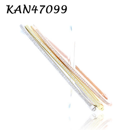 1 Row Thin Bangle - KAN47099