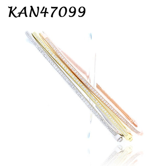 1 Row Thin Bangle - KAN47099