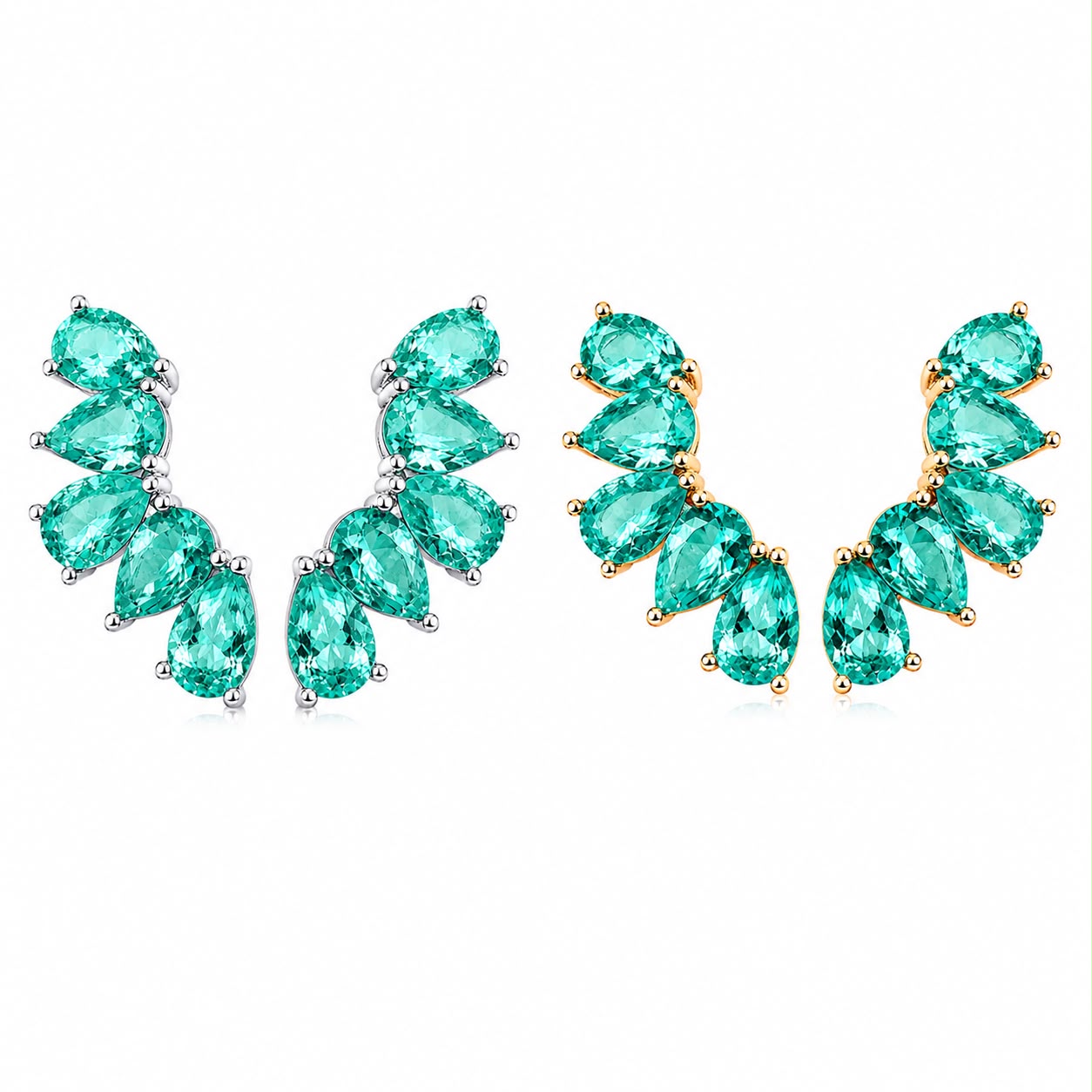 Elegant Tear Drop Crawlers - KE192198